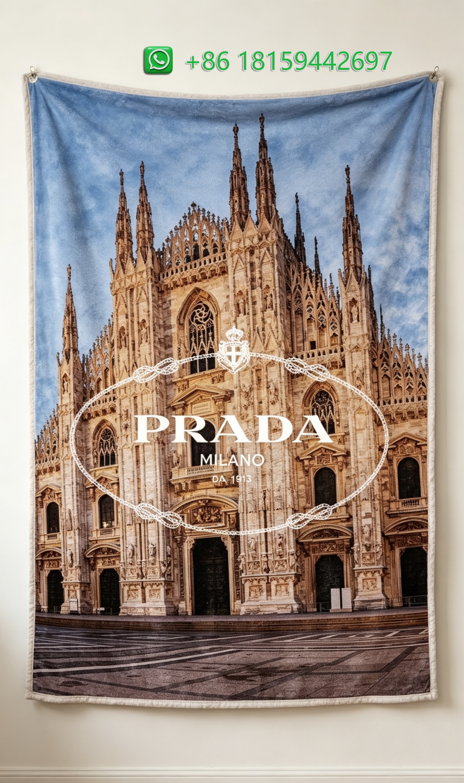 Prada Throw Blankets